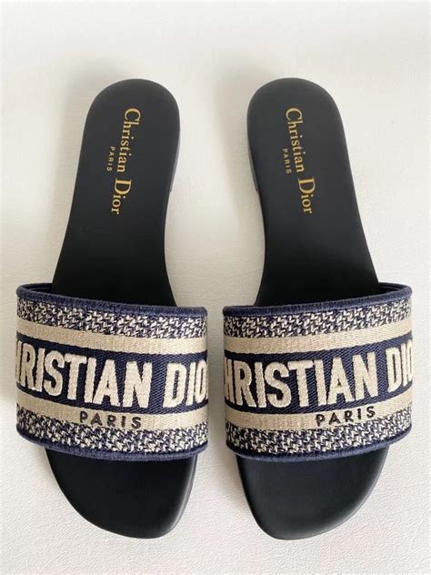 christian dior dway mule|christian dior sandals with heels.